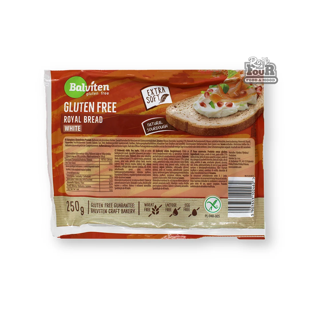 Bread "Balviten Royal Bread" gluten-free 250g